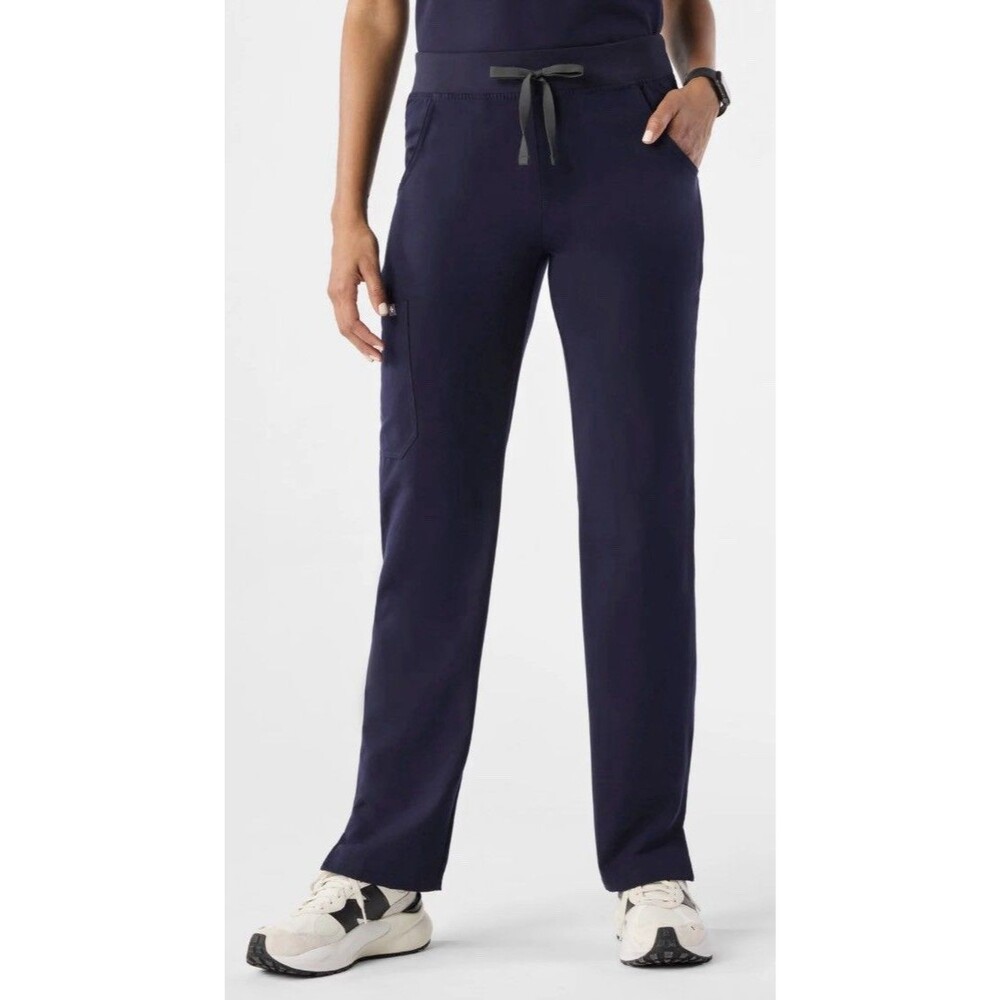 Figs Womens M/P Technical Collection Kade Cargo Scrub Pants Navy Blue T21004P